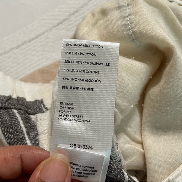 Anthropologie Wide-Leg‎ Linen blend Pants - Picture 13 of 14